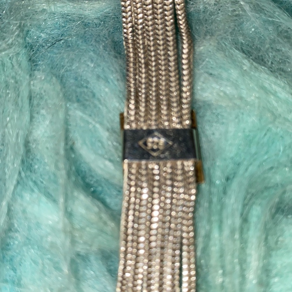 925 Silver Geometric Patterned Bracelets - image 4